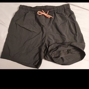 FEOLLR MENS SWIM TRUNKS WITH BUILT IN SHORTS NWT